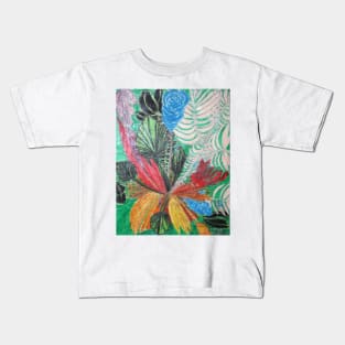 Flowers - vivid Kids T-Shirt